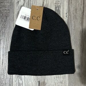 C.C Dark Grey Beanie